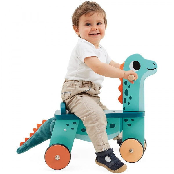 Porteur bébé dino portosaurus Janod