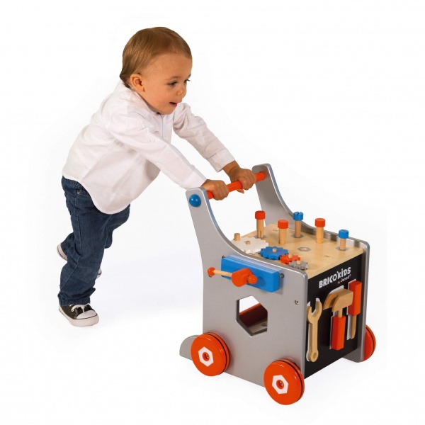 Chariot de marche magnétique brico'kids Janod