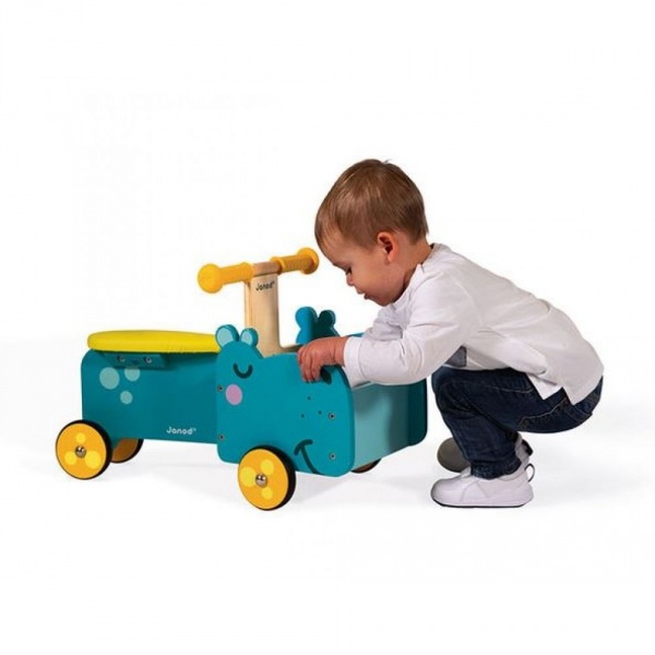 Porteur bébé hippo Janod
