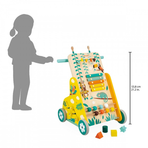 Chariot de marche multi-activités tropik Janod