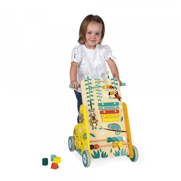 Chariot de marche multi-activités tropik Janod