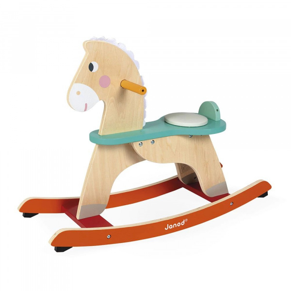 Cheval à bascule enfant ogalo zigolos Janod