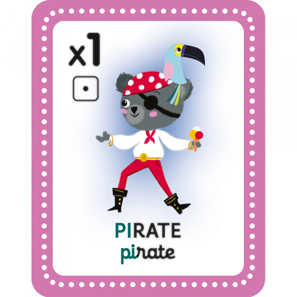 Jeu d'observation cherche et trouve les lettres Janod