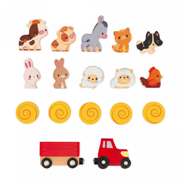 Jouet en bois ma première ferme Janod