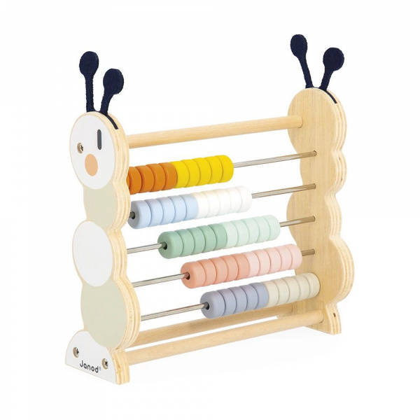 Boulier en bois pour enfant chenille sweet cocoon Janod