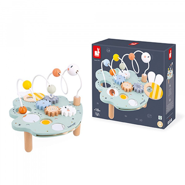 Jeu d'éveil looping feuille d'activités sweet cocoon Janod