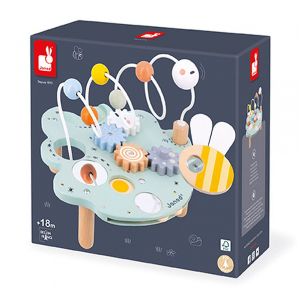 Jeu d'éveil looping feuille d'activités sweet cocoon Janod