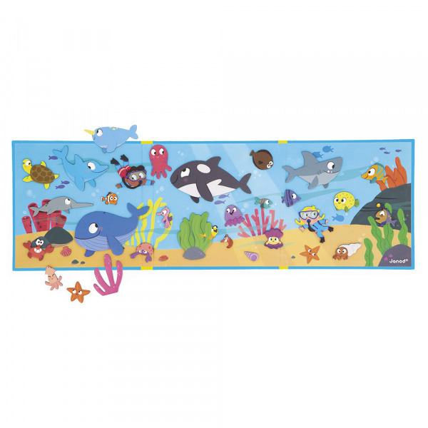 Jeu d'éveil magnétique magnéti'stories les animaux d'afrique Janod