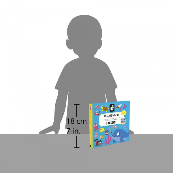 Jeu d'éveil magnétique magnéti'stories les animaux d'afrique Janod