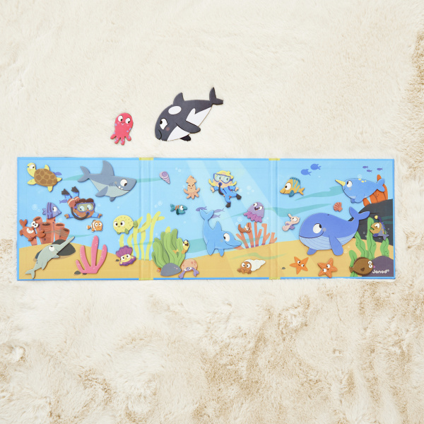 Jeu d'éveil magnétique magnéti'stories les animaux d'afrique Janod