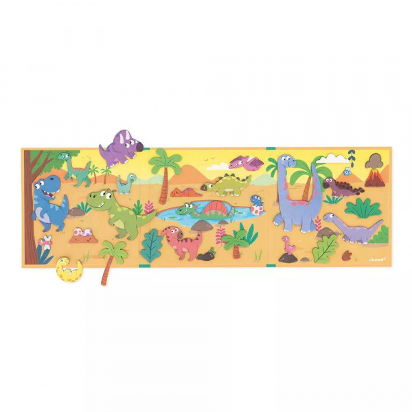 Jeu d'éveil magnétique magnéti'stories les animaux d'afrique Janod