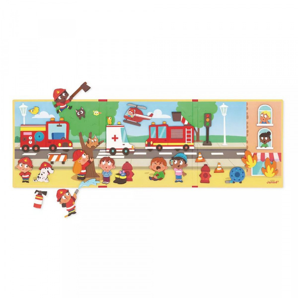 Jeu d'éveil magnétique magnéti'stories les animaux d'afrique Janod