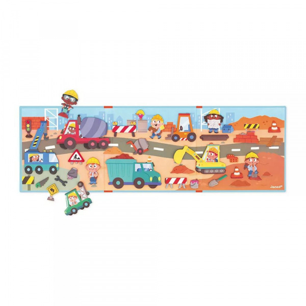 Jeu d'éveil magnétique magnéti'stories les animaux d'afrique Janod