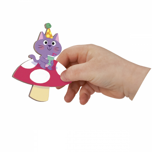 Jeu d'éveil magnétique magnéti'stories les animaux d'afrique Janod