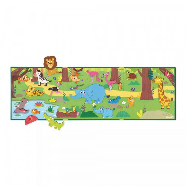 Jeu d'éveil magnétique magnéti'stories les animaux d'afrique Janod