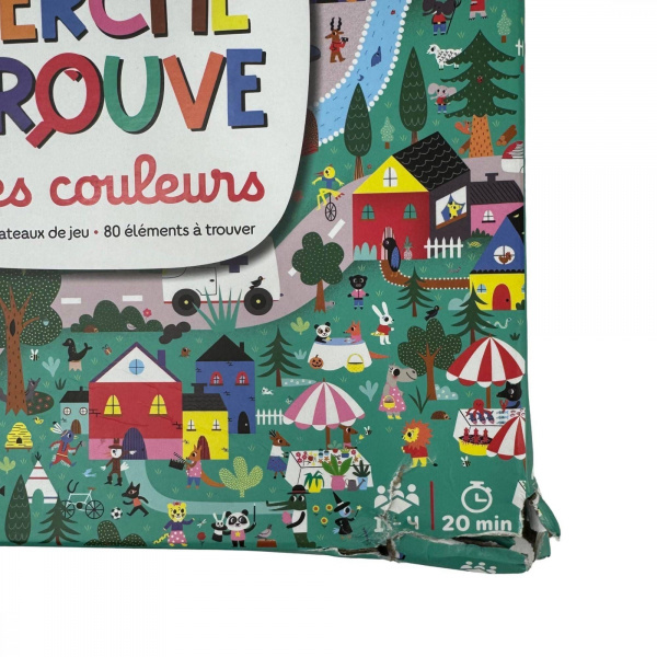 Les imparfaits - jeu d'observation cherche et trouve les couleurs Janod