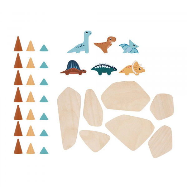 Jeu d'équilibre en bois pour enfant piks dino Janod