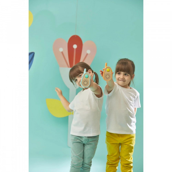 Lot de 2 talkies walkies enfant happy garden Janod