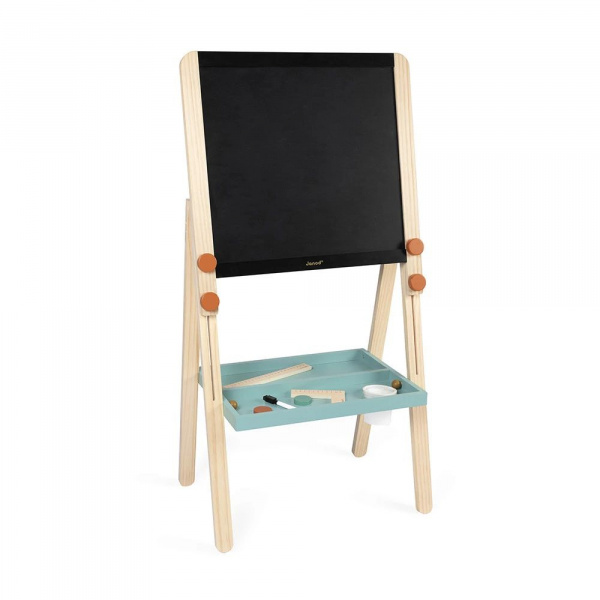 Tableau de la maîtresse en bois double face pour enfant Janod