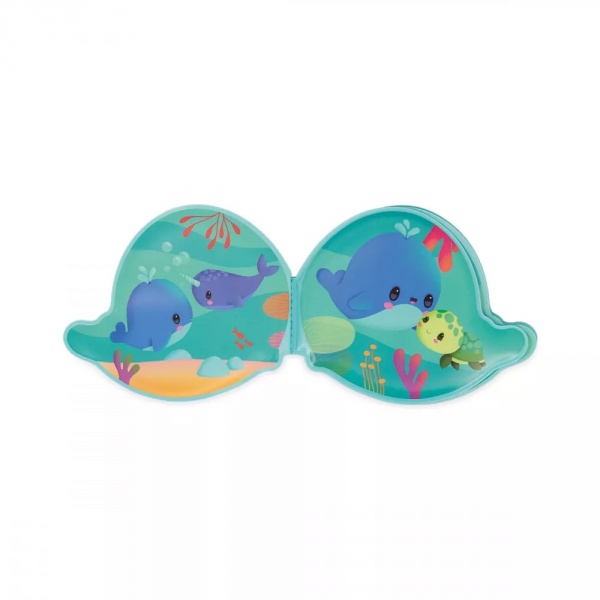 Livre de bain baleine Janod