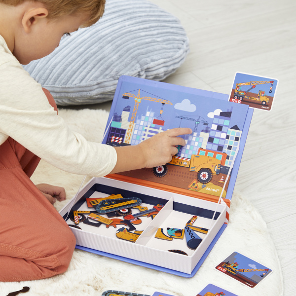 Jeu magnéti'book dinosaures Janod