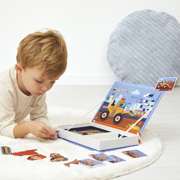 Jeu magnéti'book dinosaures Janod