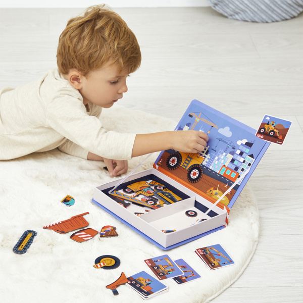 Jeu magnéti'book dinosaures Janod