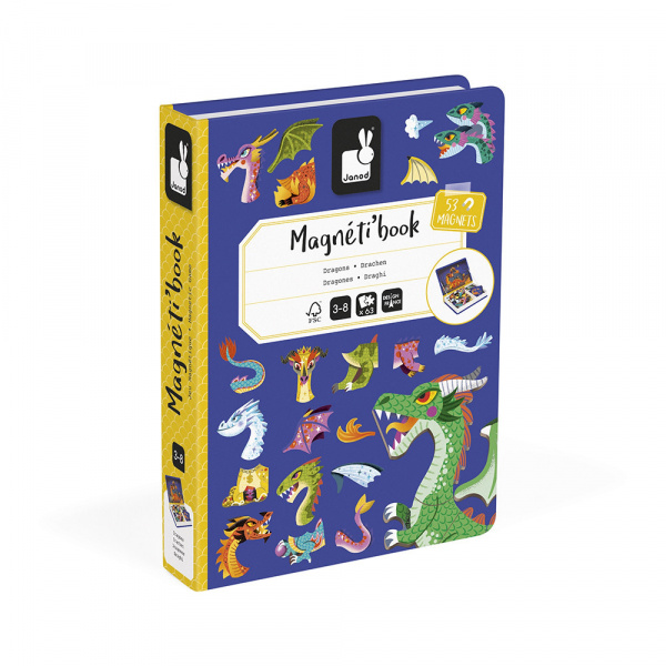 Jeu magnéti'book dinosaures Janod