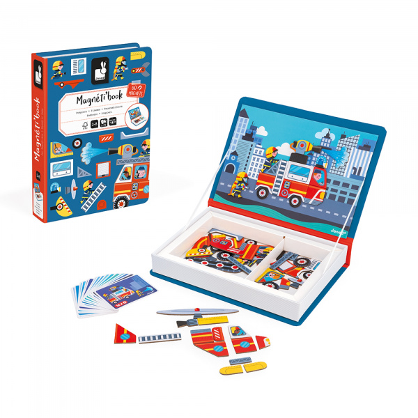 Jeu magnéti'book dinosaures Janod