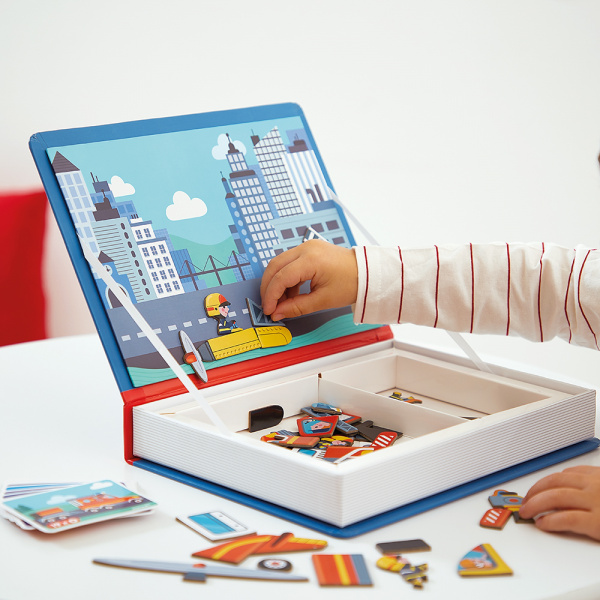 Jeu magnéti'book dinosaures Janod