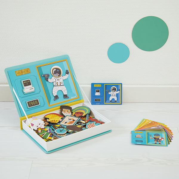 Jeu magnéti'book dinosaures Janod