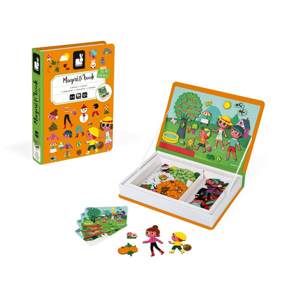 Jeu magnéti'book dinosaures Janod