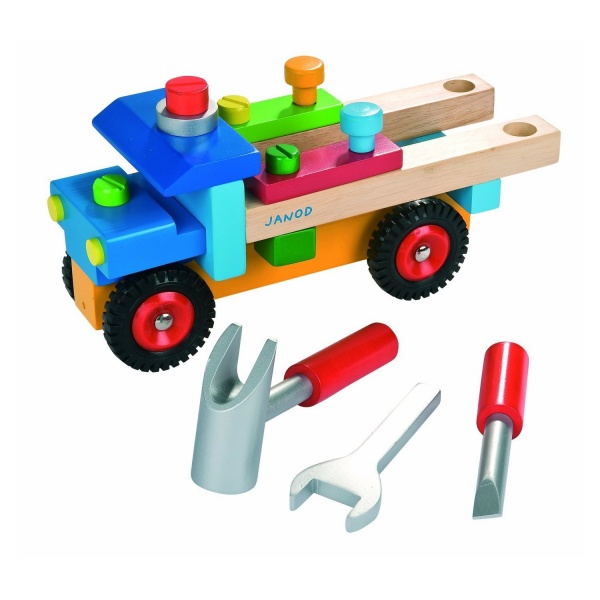 Camion bricolo original en bois Janod