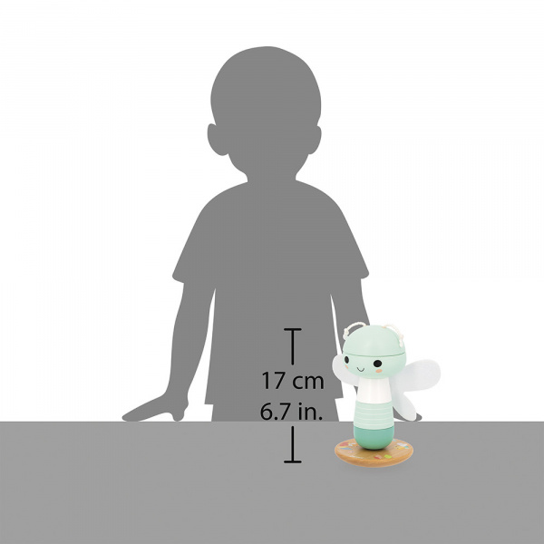 Culbuto empilable en bois lapin wwf Janod