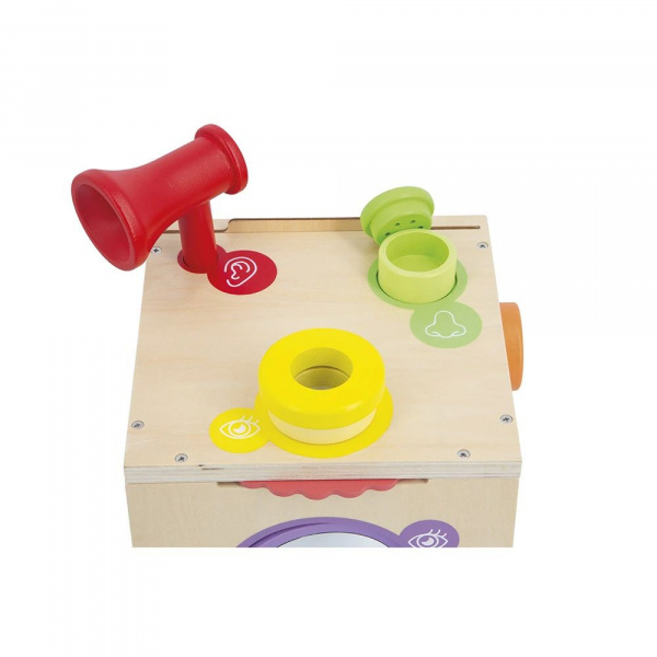Cube d'activités boîte sensorielle pour enfant Janod