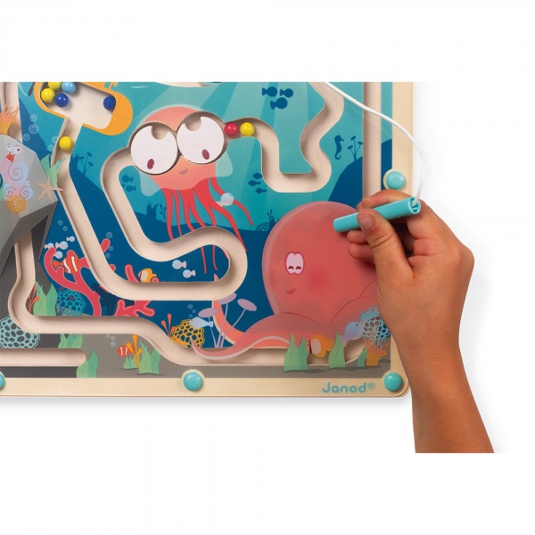 Labyrinthe à billes océan Janod