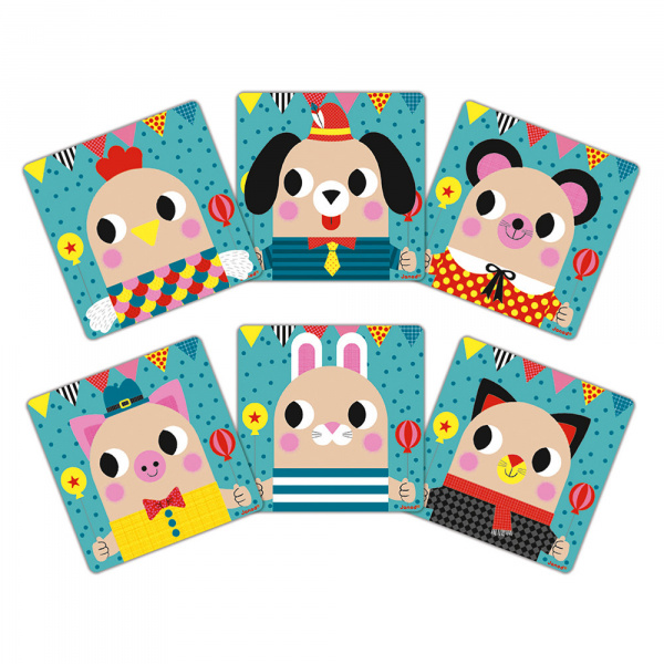 Jeu magnétique pour enfant créer ton personnage Janod