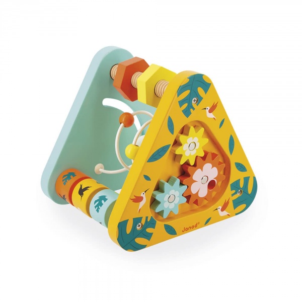 Jouet multi activités triangle tropik Janod