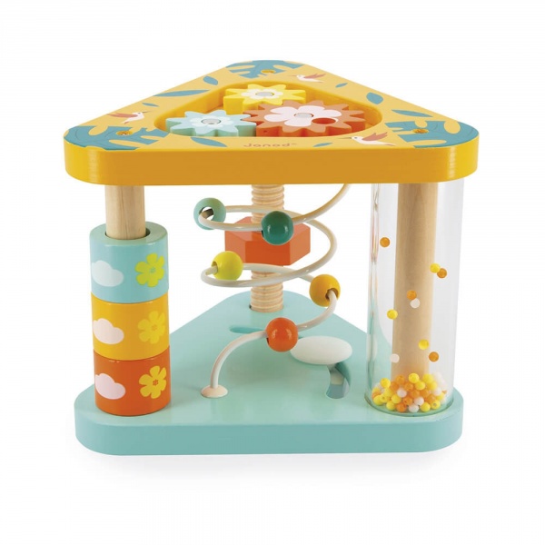 Jouet multi activités triangle tropik Janod