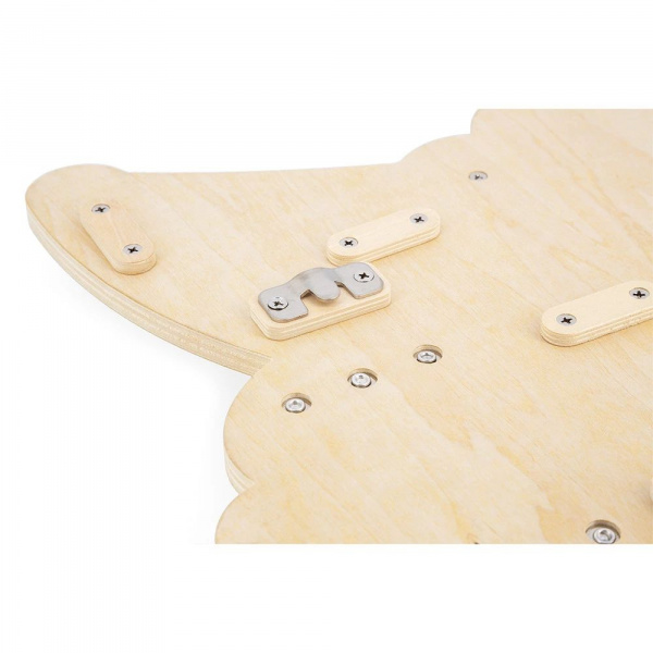 Panneau d'activités en bois busy board crocodile tropik Janod