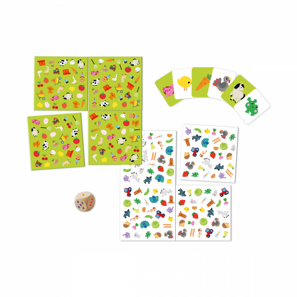 Jeu d'observation mon premier cherche et trouve - la ferme Janod