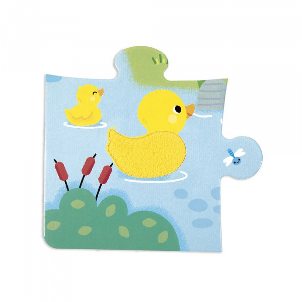 Puzzle tactile la ferme 20 pièces Janod