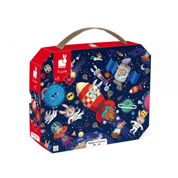 Puzzle enfant 54 pièces la cousinade des ours Janod