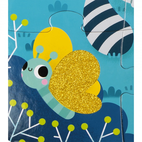 Puzzle enfant tactile les animaux de la forêt 20 pièces Janod