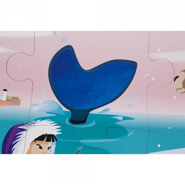 Puzzle enfant tactile la banquise 20 pièces Janod