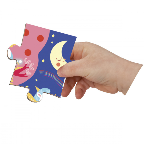 Puzzle de voyage enfant 24 pcs magnéti'puzzle licornes Janod