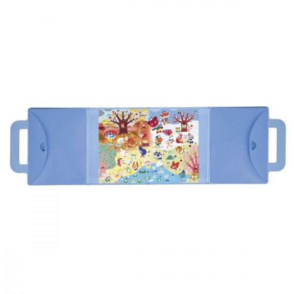 Puzzle de voyage enfant 36 pcs magnéti'puzzle 4 saisons Janod
