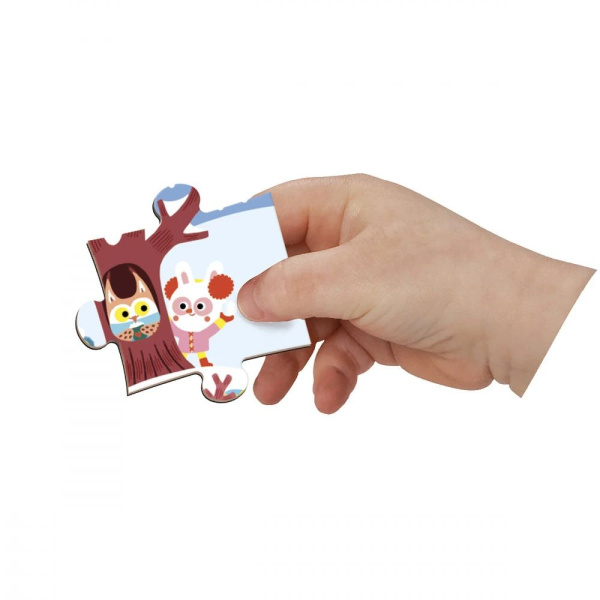 Puzzle de voyage enfant 36 pcs magnéti'puzzle 4 saisons Janod