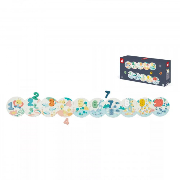 Puzzle mes premiers chiffres Janod