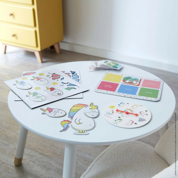 Jeu de société pour enfant gaston la licorne - mes émotions Janod